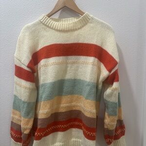 Striped Multicolor Women's Sweater